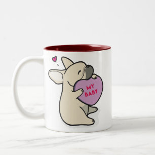 Valentine's 2015-French Bulldog-Fawn Coffee Mug