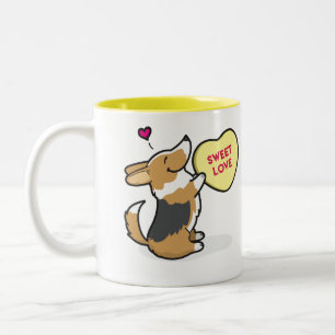 Valentine's 2015-Pembroke Corgi-Tri-Col Coffee Mug