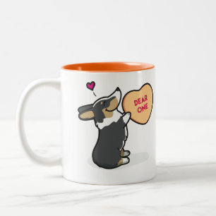Valentine's 2015-Pembroke Corgi-Tri-Col Coffee Mug