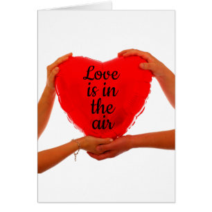 Valentines 2024 Day Love is in the air Card