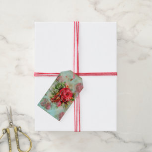 Valentines And Roses - Gift Tag