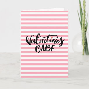 Valentine's Babe with KJV Scripture and Message Card