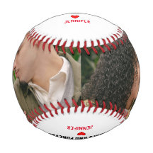 Valentine's Boyfriend Photo Baseball