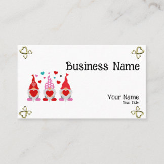 Valentine's  business card