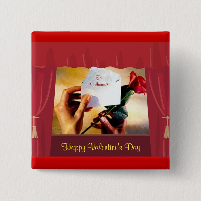 Valentine's Button (Front)