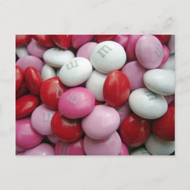 Valentine's Candy Holiday Postcard (Front)
