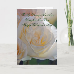 Valentine's Card For Son And Daughter In-Law