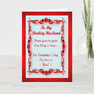 VALENTINE'S CARD TO HUSBAND