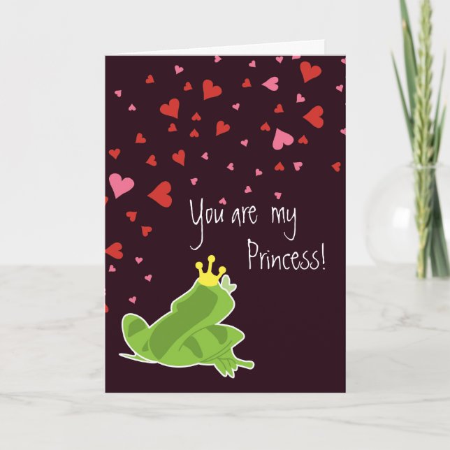 Valentine's Card - You are my Princess (Front)