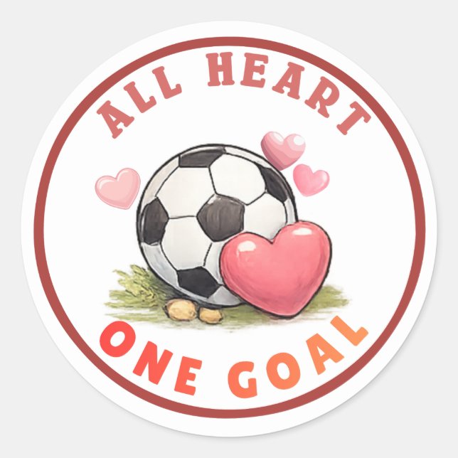 Valentine's Celebration Classic Round Sticker (Front)