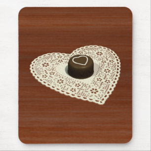 Valentines Chocolate Mouse Mat