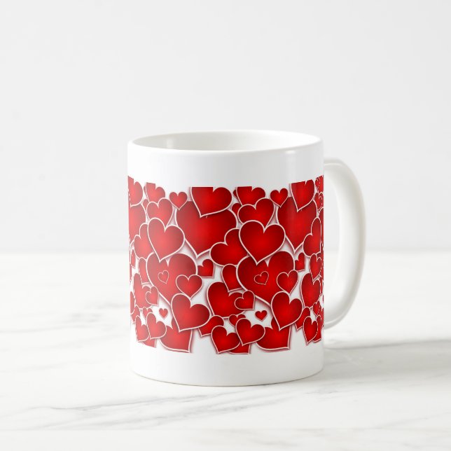 Valentine's Coffee Mug (Front Right)