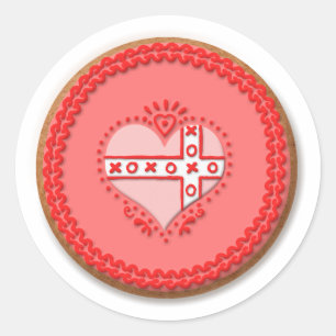 Valentines Cookie Sticker