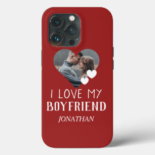Valentines Couple Heart Custom Personalized Photo iPhone 13 Pro Case
