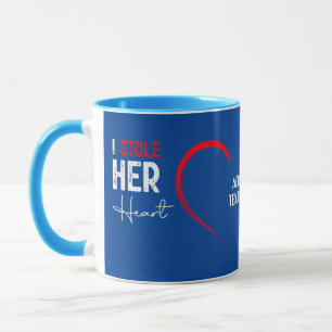 Valentines Couples I Stole Her Heart Mug