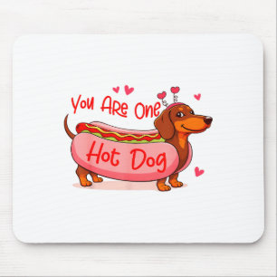 Valentines Dachshund Lover Wiener Mom Youre One Ho Mouse Mat