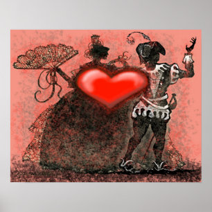 Valentine's Dancers Poster