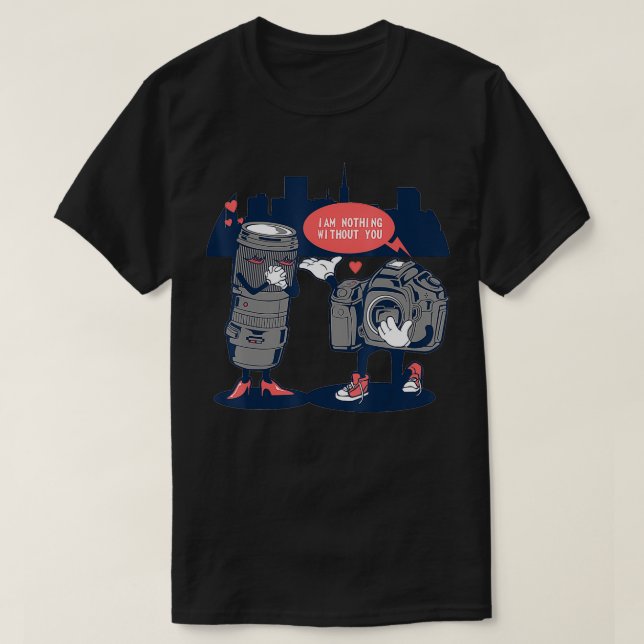 Valentine's day 2021 for photographers  T-Shirt (Design Front)