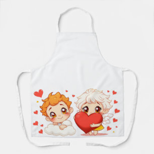Valentine's Day 2025: Cute and Playful Angels 👼❤️ Apron
