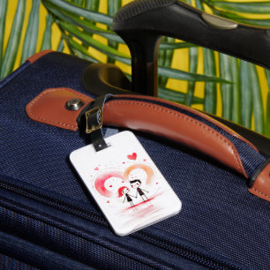 Valentine's Day 2025 Luggage Tag