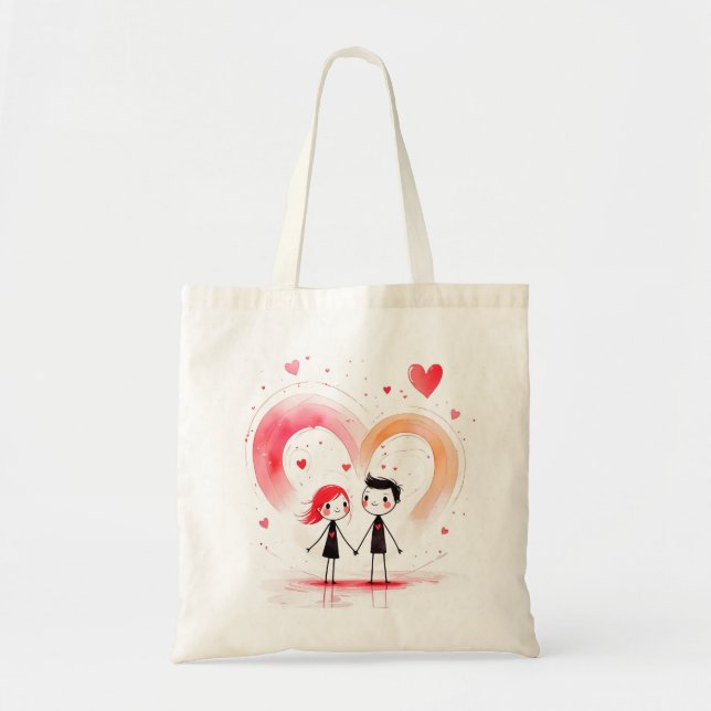 Valentine's Day 2025 Tote Bag (Front)