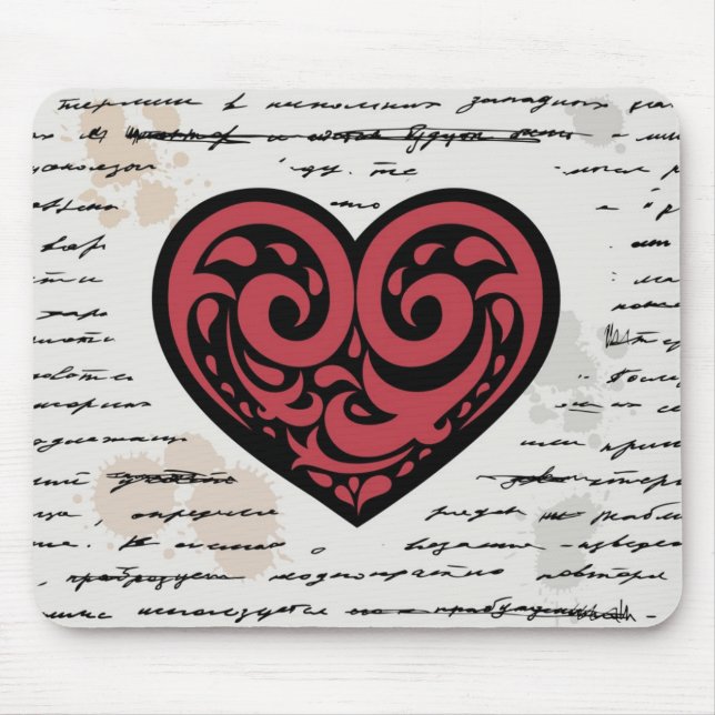 Valentine's Day 2 Mouse Mat (Front)