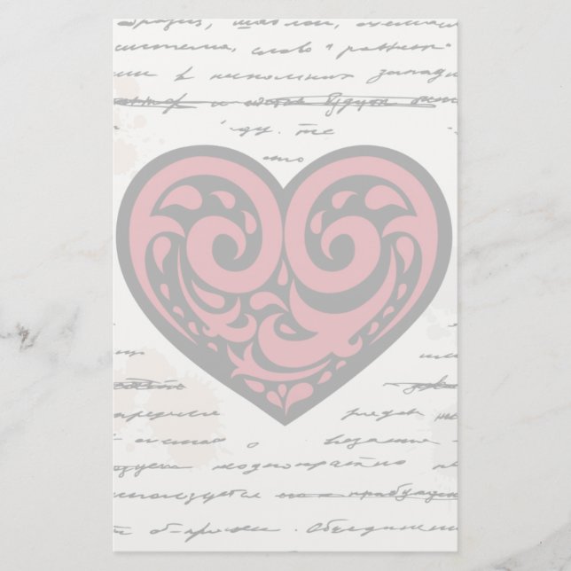 Valentine's Day 2 Stationery (Front)