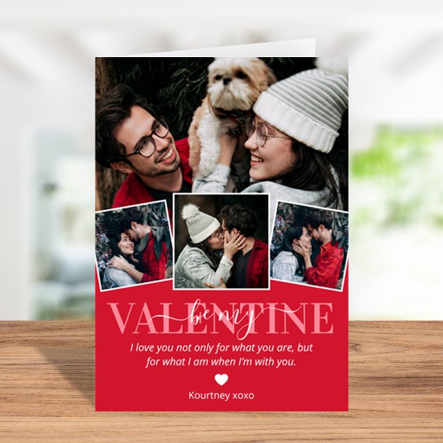 Valentines Day 3 Photo Card (Creator Uploaded)