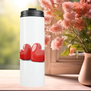 Valentine's Day 3D Stereo Love Thermal Tumbler