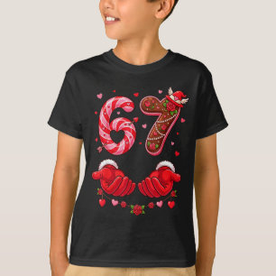 Valentine's Day 67 Hilarious Six Seven Love Meme F T-Shirt
