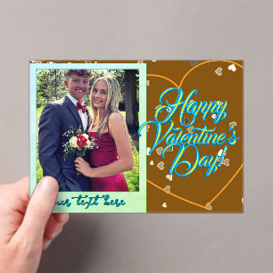Valentine's Day Acrylic Invitations