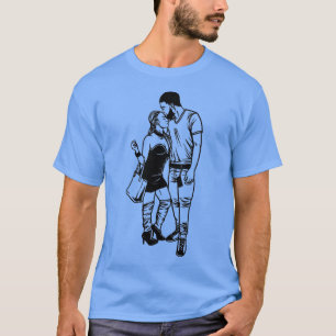 Valentine's Day Adult Fun Couple Cute Single Men W T-Shirt