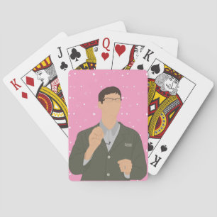 Valentines Day Algae Playing Cards