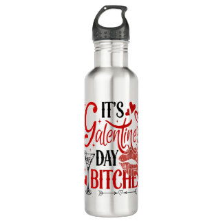 Valentines Day American Sign Love You Hand Sign He 710 Ml Water Bottle
