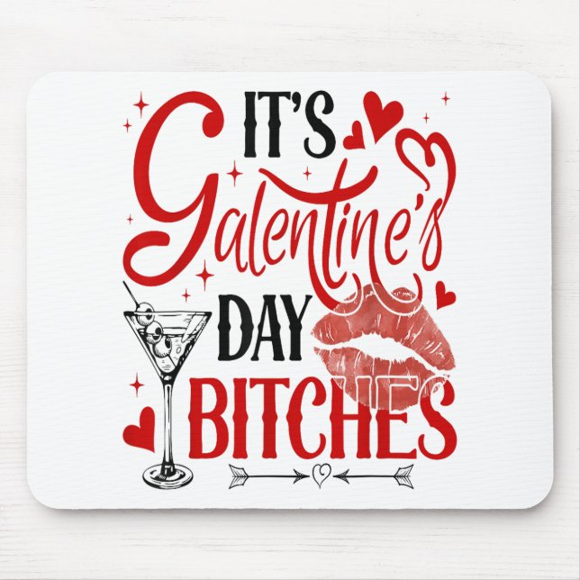 Valentines Day American Sign Love You Hand Sign He Mouse Mat (Front)