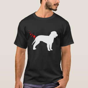 Valentines Day American Water Spaniel Owner Heart  T-Shirt
