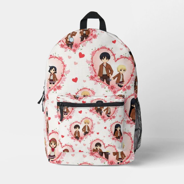 VALENTINE'S DAY ANIME BACKPACK (Front)