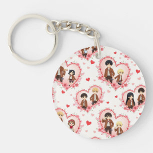 VALENTINE'S DAY ANIME KEY CHAIN