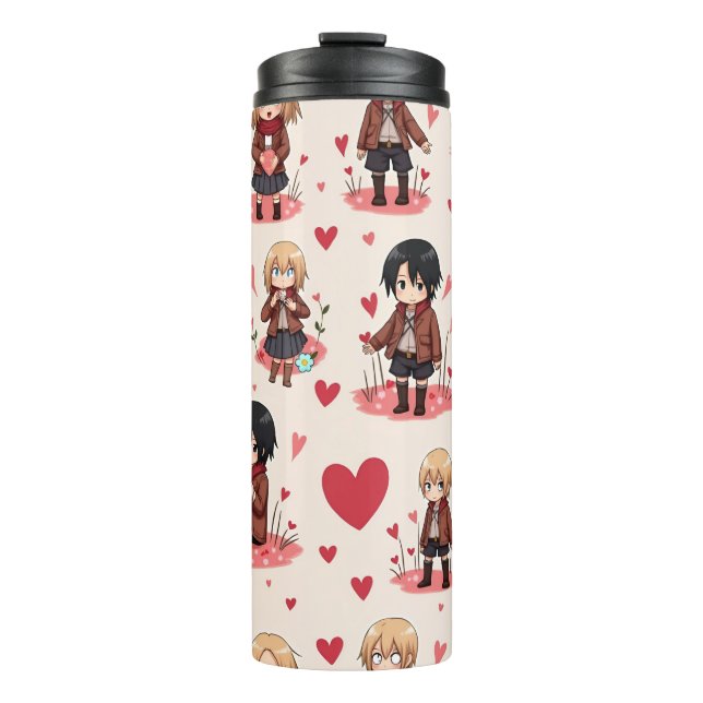 VALENTINE'S DAY ANIME TUMBLER (Front)
