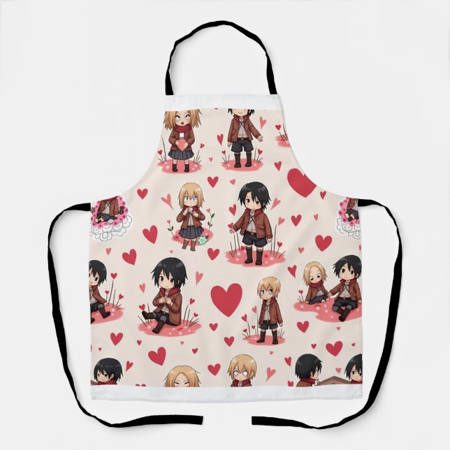 VALENTINE'S DAY ANME APRON (Front)
