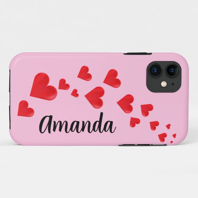 Valentine's Day Apple iPhone Tough Case (Back (Horizontal))