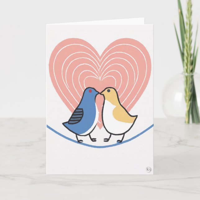 Valentine's Day Art Card (Front)