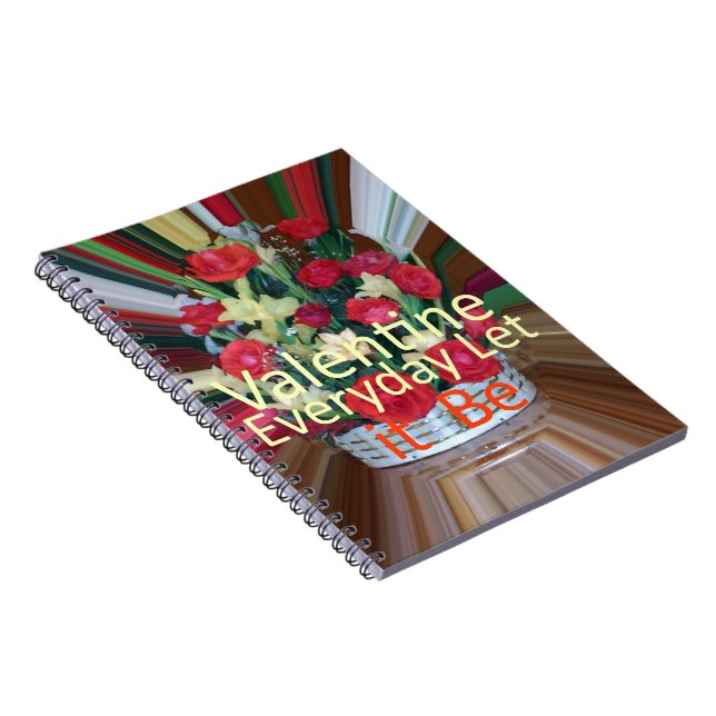 Valentine's Day Art Print Notebook (Right Side)