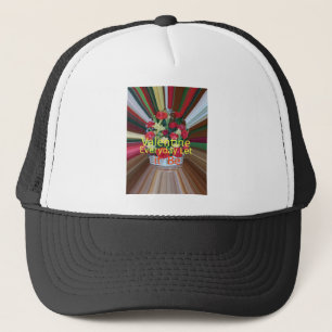 Valentine's Day Art Print Trucker Hat