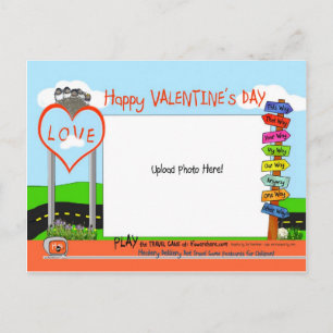 Valentine's Day at Heckery Dekkery Dot ~ Holiday Postcard
