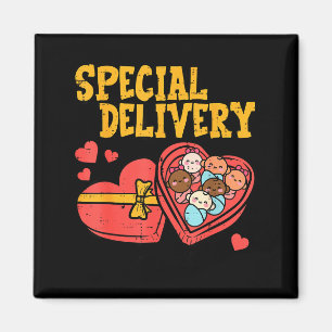 Valentines Day Baby Special Labor Delivery Nurse W Magnet