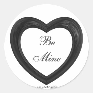 Valentine's Day "Be Mine" Heart - Stickers