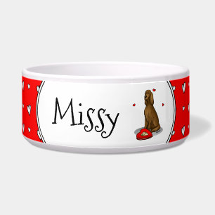 Valentine's Day Be Mine Irish Setter (red 1) Cute