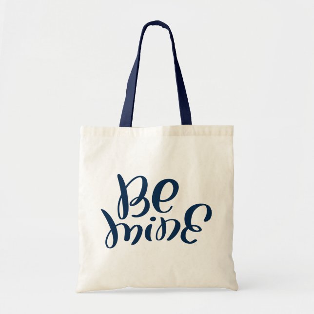 Valentine's Day Be Mine Tote Bag (Front)