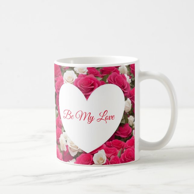 Valentine's Day - Be My Love Coffee Mug (Right)